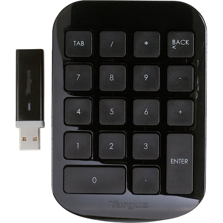 TARGUS Wireless Numeric Keypad, AKP11US AKP11US